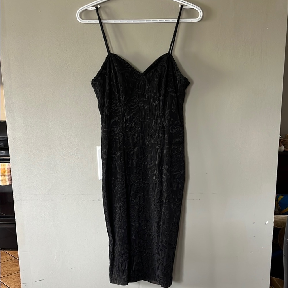 Vintage Elegant Black Dress